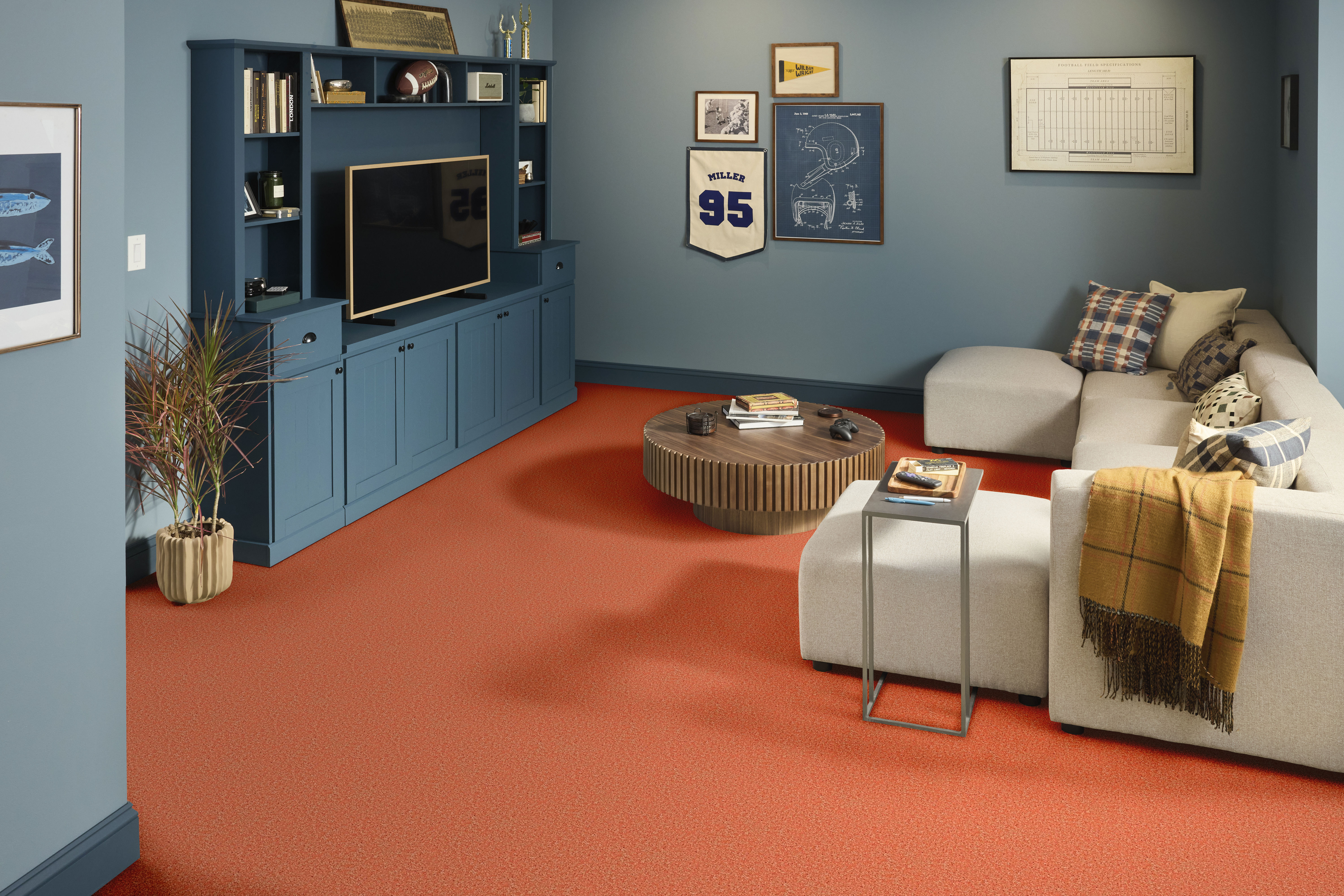 Kid Crossing - Tangerine Twist Carpet | Shaw Floors